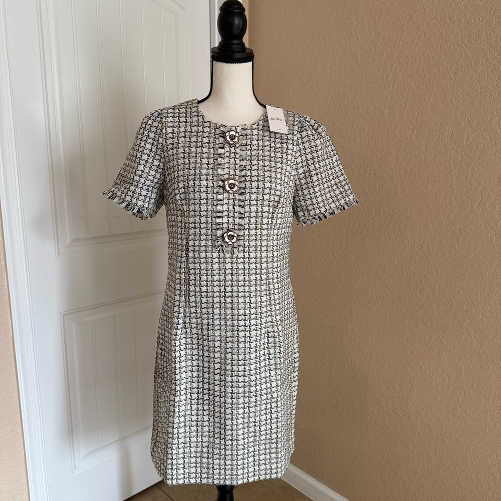 NWT Lilly Pulitzer Brenda Bouclé Dress